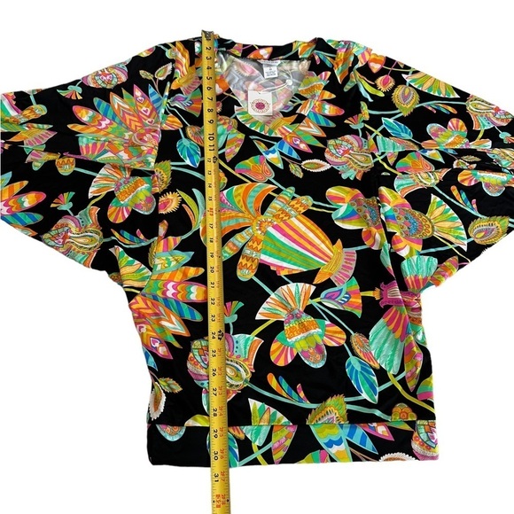 NWT Trina Turk “Tahitian Floral”Coverup Tunic Dress Size XS - Picture 9 of 17